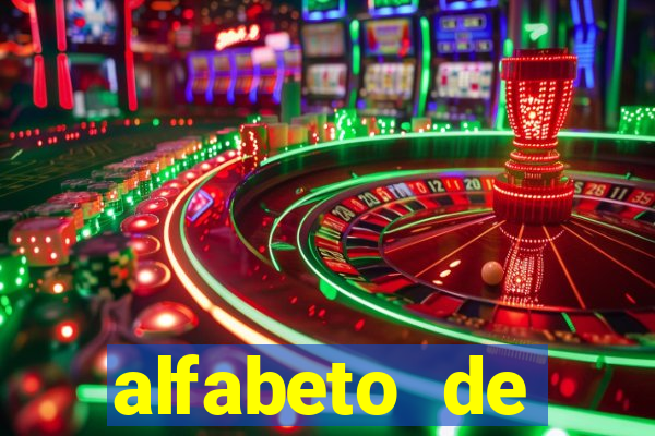 alfabeto de caligrafia bonita